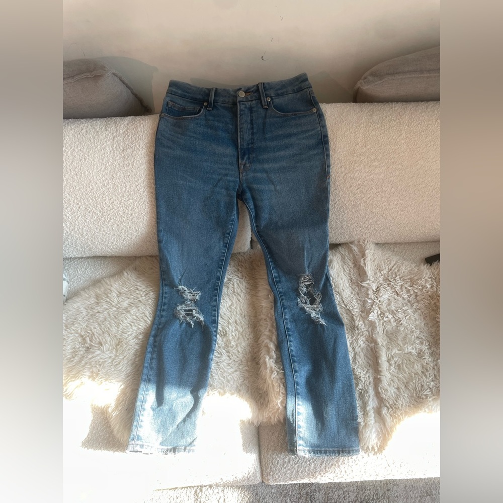 Good American Jeans size 27 high waisted